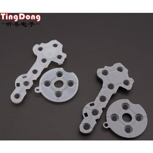 Controller Conductive Rubber Pad Contact Pad For Microsoft For Xbox 360 Replacement Parts Handle Adhesive Soft Buttons Console