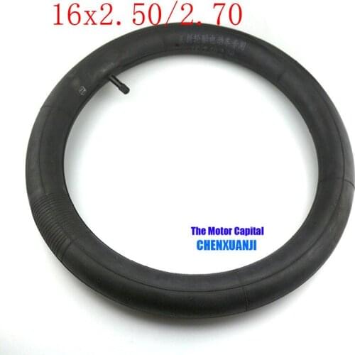 Size 16x2.50 Inner Tube (straight Valve stem) for Electric scooter ATV dirt pit bike Motorcycle 16x2.50/2.70