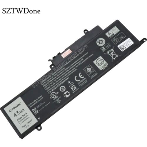 SZTWDone GK5KY Laptop Battery for DELL Inspiron 13 7347 7348 7352 Inspiron 11 3147 3148 04K8YH 11.1v 43WH