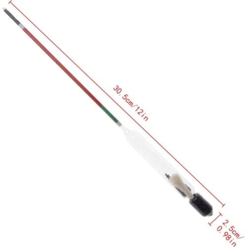 1Pc Triple Scale Hydrometer for Home Brewing Making Beer Wine Mead Ale Craft Cider