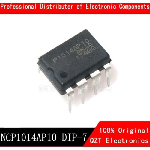 10pcs/lot P1014AP10 NCP1014AP10 NCP1014AP100G DIP-7 LCD power chip new original In Stock