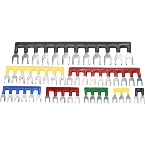 10pcs TBR-10A with insulation terminal board connection bar short bar bus bar shorting edge connection