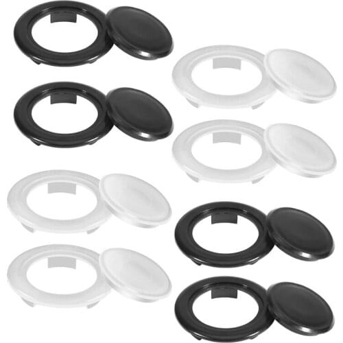 8 Pack 2 Inch Table Umbrella Hole Ring And Cap Set For Outdoor Patio Garden Beach Table Umbrella Plug Standard Size