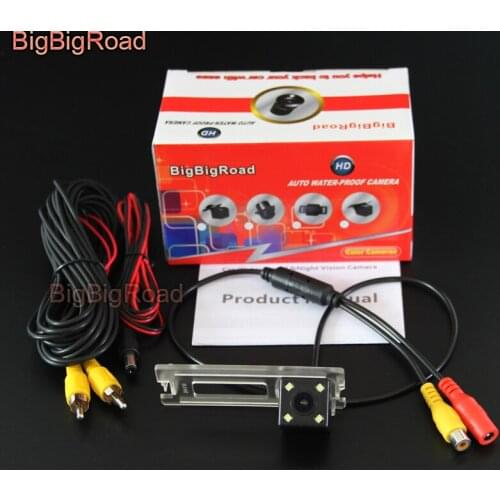 BigBigRoad For Zotye Z300 Car Rear View Reversing Backup Camera Night Vision waterproof Parking Camera RCA port