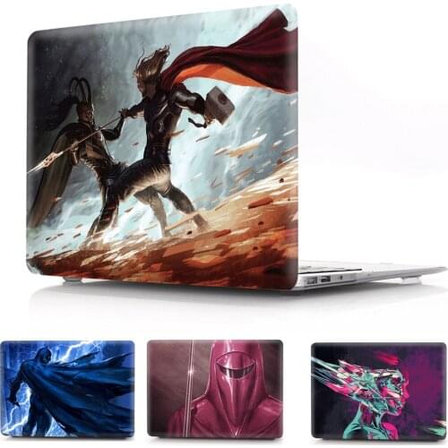 New Pattern Laptop Case For Macbook Air 13 11 Pro 12 13 13.3 15 Touch Bar Protective Cover Hard Shell for Mac Pro 16 Case