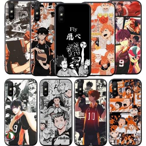 Haikyuu Hinata Attacks Silicone Cover For Xiaomi Redmi 9 9T 9C 8 7 6 Pro 9AT 9A 8A 7A 6A S2 5 5A 4X Plus Phone Case