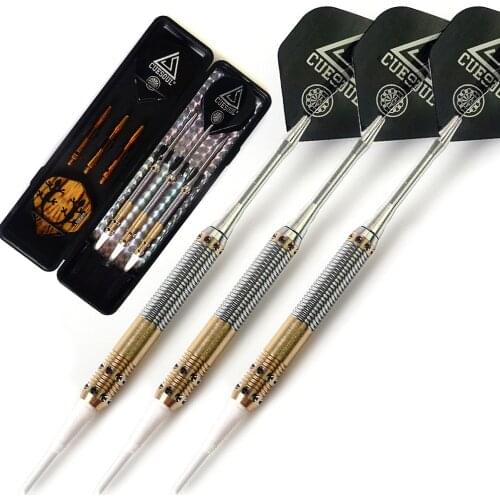 CUESOUL 3pcs 16g Brass Barrels Soft Tip Darts From Dart Game Accessories Supplies Free Shipping