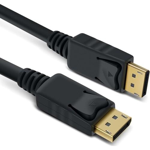 DisplayPort Cable DP to DP Cable Gold Plated Male - Male