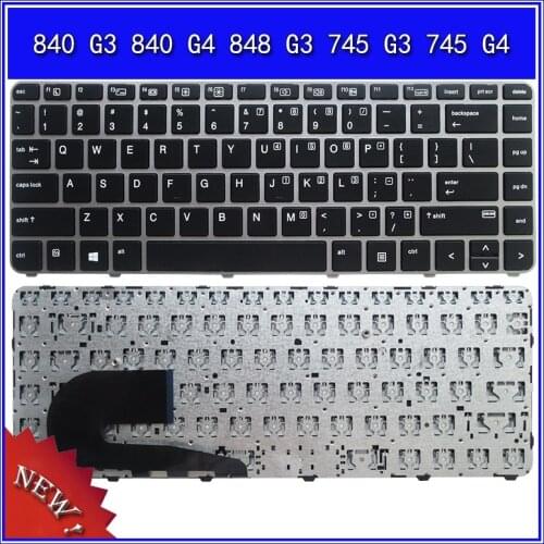 Laptop Keyboard For HP Elitebook 840 G3 840 G4 848 G3 745 G3 745 G4 Notebook Replace Keyboard