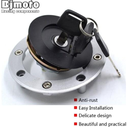 Fuel Gas Tank Cap Cover with Key 4 hole For Suzuki GSX750 VX800 GSX600 GSF400 M/N/P Bandit 1989-1995 GSF 400 GSX 750 600 VX 800