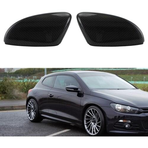Artudatech For VW Rear View Wing Mirror Cover Cap For Beetle CC Eos For Passat For Jetta Scirocco 3C8857537 3C8857538 Car Parts