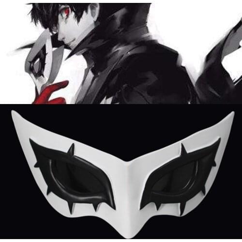 Persona 5 Hero Arsene Joker Mask Cosplay ABS Eye Patch Mask Kurusu Akatsuki Cosplay Prop Role Play Mask Halloween Accessory