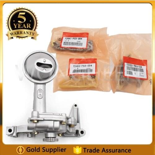 New Oil Pump Chain Tensioner Guide Kit For Honda ACURA RSX 2002-2006 13441-PCX-004 13450-PNA-004 15100-PRB-A01 13460-PNC-004