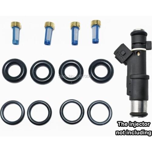 Wholesale 4sets Fuel injector repair kits for Peugeot 206 307 406 407 607 806 807 Expert 2.0/16V 1984E2 01F002A (AY-RK901)