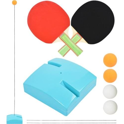 Table Tennis Robot Automatic Ping Pong Robot Training Machine with Different Spin Balls for Training Education