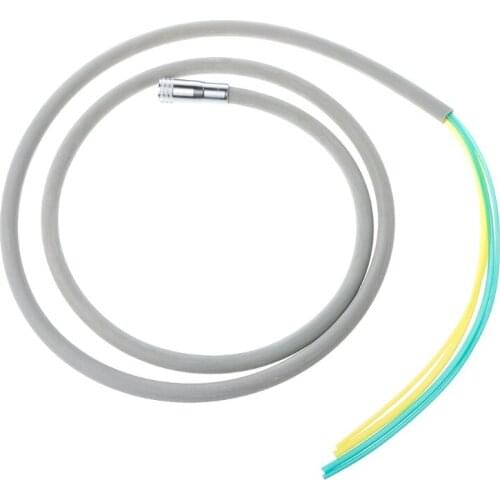 Dental Silicone Tubing Hose For Air Turbine Motor Handpiece Connector 4 Holes