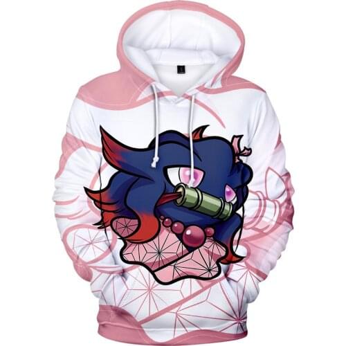 Anime Demon Slayer Pokemon Team Hoodie 3d Printing High Quality Sweatshirt Autumn And Winter