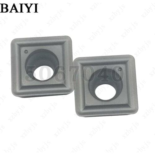 10pcs U Drill Inserts SPMG060204-NM ZM1125 SPMG07T308-NM ZM1125 Carbide turning tool lathe cutter Indexable Inserts for Drilling