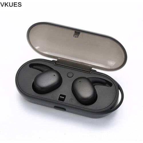 VKUES TWS Touch Two Bluetooth5.0 Earphone mini Wireless Earbuds Waterproof Headset in-ear Sport Earphones with Mic for iphone XS