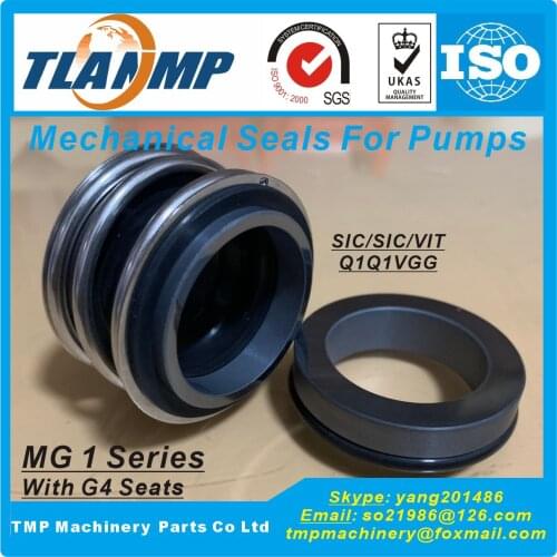 MG1/50/55/60/65/70/75/80/90/95/100-G4 Replace TLANMP Burgmann Mechanical Seals with G4 Stationary seat