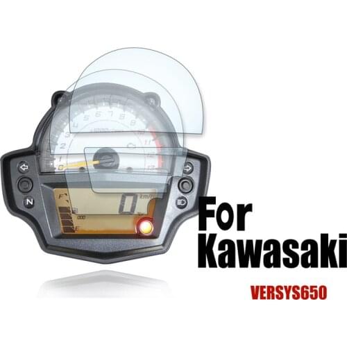 For KAWASAKI VERSYS650 Screen Motorcycle Protective Scratch Resistant Sticker Digital Display LCD Odometer