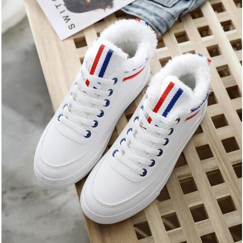 Women hot Winter Boots fashion Warm Platform Snow Ankle Boots Women Casual Snowboots Warm lace sneaker Female shoes Botas mujer