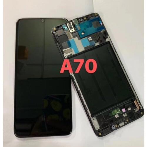 6.7" For Samsung Galaxy A70 LCD A705 A705F SM-A705F Display Touch Screen Digitizer Assembly A70 2019 For SAMSUNG A70 LCD A705DS