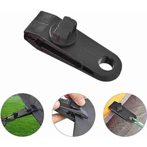 1 Pcs Outdoor camping tent fixed plastic clip adjustable windproof awning clip for multiple use