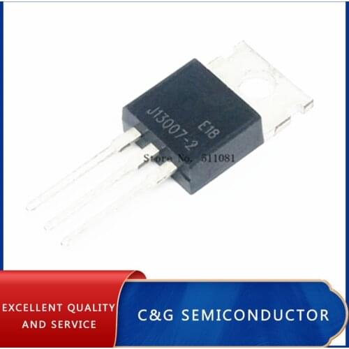 100pcs FJP13007 J13007-2 13007 TO-220