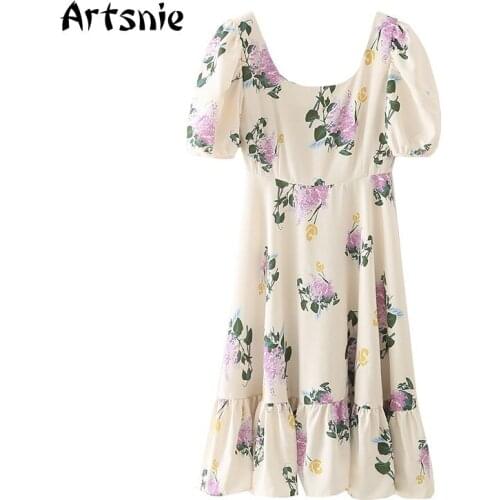 Пышные летние платья Artsnie China At AliExpress