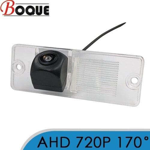 BOQUE 170 Degree 1280x720P HD AHD Car Vehicle Rear View Reverse Camera For Mitsubishi Pajero Sport National Montero Shogun