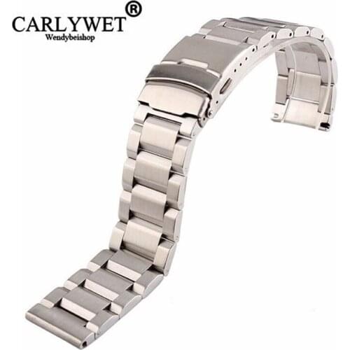 CARLYWET Mens Stainless Steel Watch