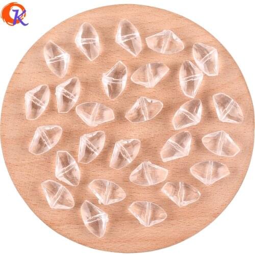 Cordial Design 10x15mm 1000Pcs Acrylic Beads/Hand Made/DIY Making/Axe Shape/Earring Findings/Jewelry Accessories/Clear Beads
