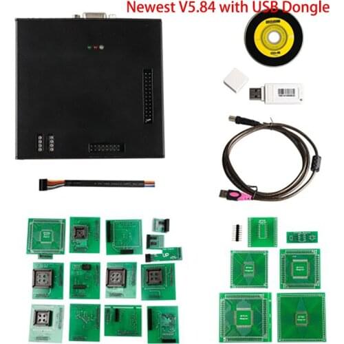 DHL Free XPROG-M 5.84 Full Aadapters with USB Dongle ECU Programmer Xprog 6.12 ECU chip tunning kit Xprog V5.84