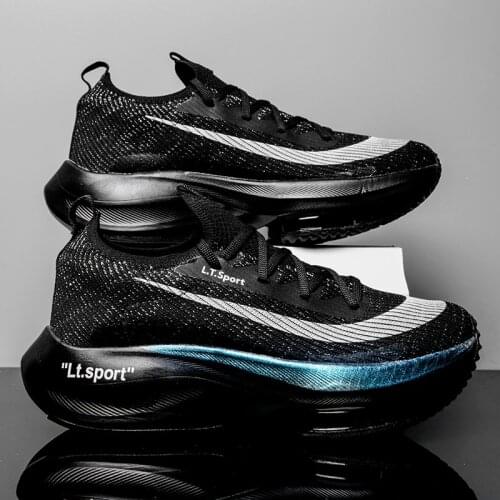 ZOXO New Fashion Men Running Shoes Breathable Outdoor Sports Air Cushion Walking Running Fitness Shoes Man Trainers Footwear