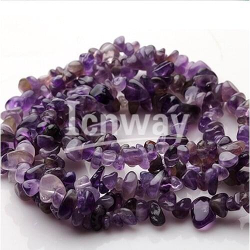 Natural free shape amethyst 4-7MM loose beads 31inches DIY bracelet necklace earrings making jewelry craft findings handmade