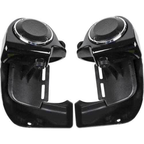Motorcycle Lower Vented Leg Fairing & 6.5'' Speakers Set For Harley Touring Road King Electra Glide Street Glide 1983-2013