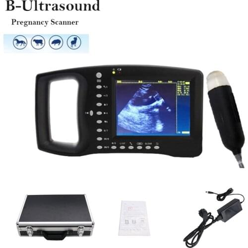 Portable Animal Pregnancy Test Veterinary Ultrasound Scanner For Small Animals Dogs Cats Pigs Sheep GDF-A4