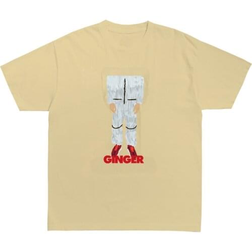 Brockhampton 90S Vintage Unisex Black Tshirt Reprint Male Female Tee Shirt GINGER Harajuku Tshirts Cotton Hip Hop Swag Tee Tops