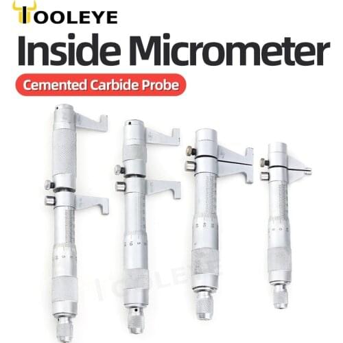Inside Micrometer Internal Diameter Metric Screw Carbide Gauge Precision Measuring Instrument Internal Diameter Gage Gauge Tools