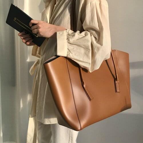 Women Bag New Fashion PU Tote Bag High-Capacity Shoulder Bag Handbag Shopping Bag Luxury Designer Bag Euro-America Style