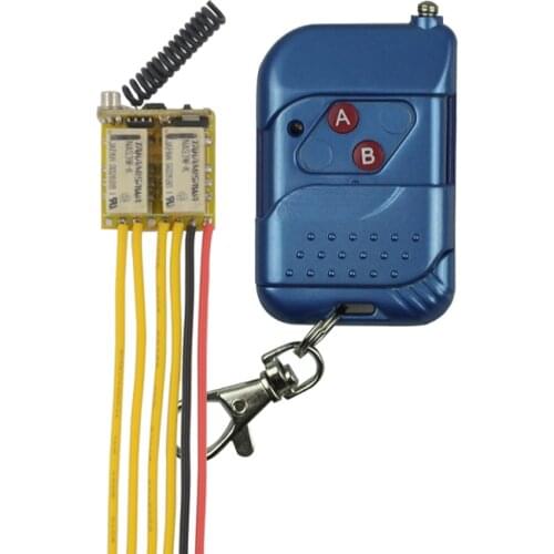 DC 3.7V-12V 2CH Relay Remote Switch 2A Relay Wireless Switch NO COM NC Output 0V Switching Mini Micro Relay Momentary Latch