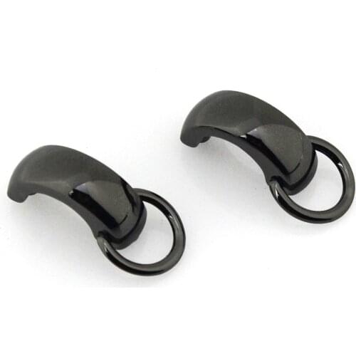 2pcs Fashion Metal Arch Bridge With Screws Bag Side Hang Buckle for DIY Handbag Bag Purse Hardware Closure Bag Parts Accessories