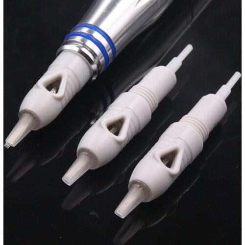 50PCS 0.25MM tattoo cartridge needles agulhas charmant disposable tattoo EYEBROW needles professional for permanent makeup