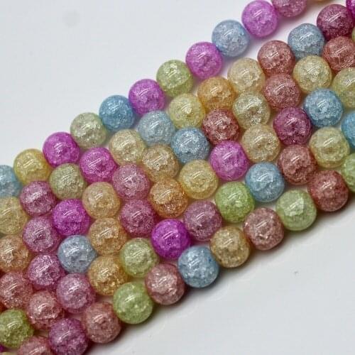 Multi Natural Stone Beads Popcorn Crystal 4/6/8/10/12mm Fashion Jewelry Loose Beads for Jewelry Making Necklace DIY Bracelet