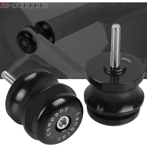 CNC Motorcycle Handle Bar End Weight Handlebar Grips Cap Plug For Ducati Multistrada 1260 Enduro 2019-2021 1260 Pikes Peak 18-20