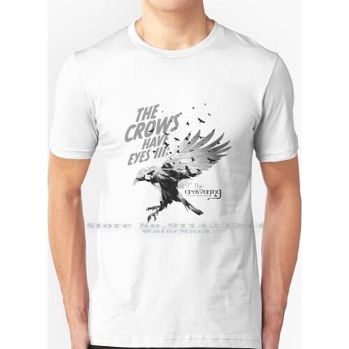 The Crows Have Eyes Iii : The Crowening T Shirt 100% Pure Cotton Moira Rose Season 5 Crowening Levy Catherine Ohara Pop The