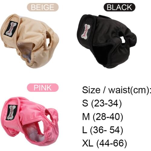 Shorts for large dog Female sanitary big Pet dog physiological pants panties Hygienic Pet trousers dogs Underwear briefs Diaper
