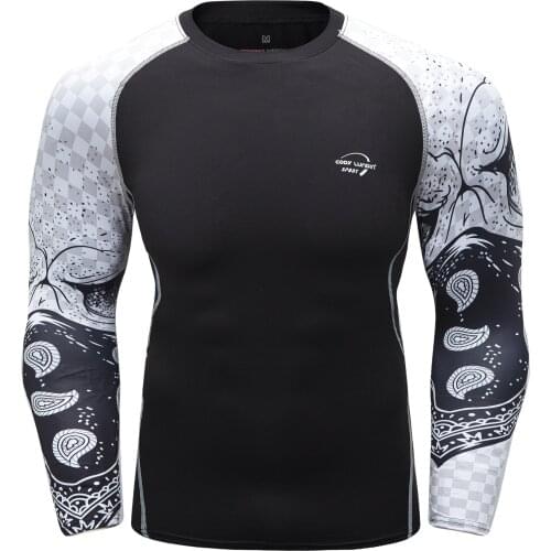 Compression Sport Suit for Men Mma Rashguard Thai Kickboxing T Shirt Mma Jerseys Underwear Workout Sports