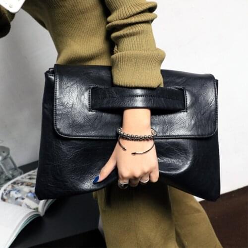 Korean Women Bag 2020 New Women 's Bag Ladies Fashionable Bag Large Capacity Simple Clutch Clutch Envelope Bag Fashion